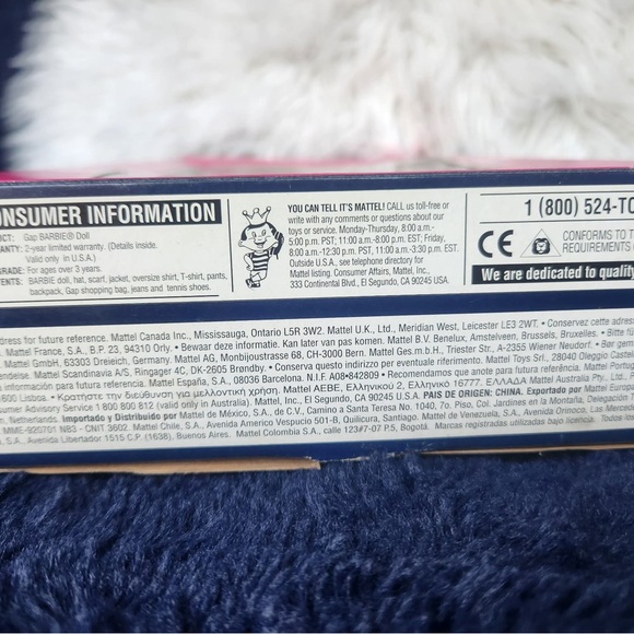 Vintage 1996 GAP Barbie with Denim Jacket and Khakis - Picture 4 of 4